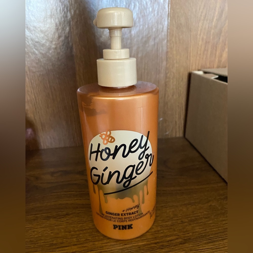 PINK honey ginger body lotion